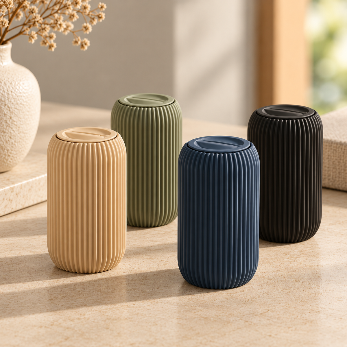 Dispensador de Palitos LINO nas quatro cores ORIVA