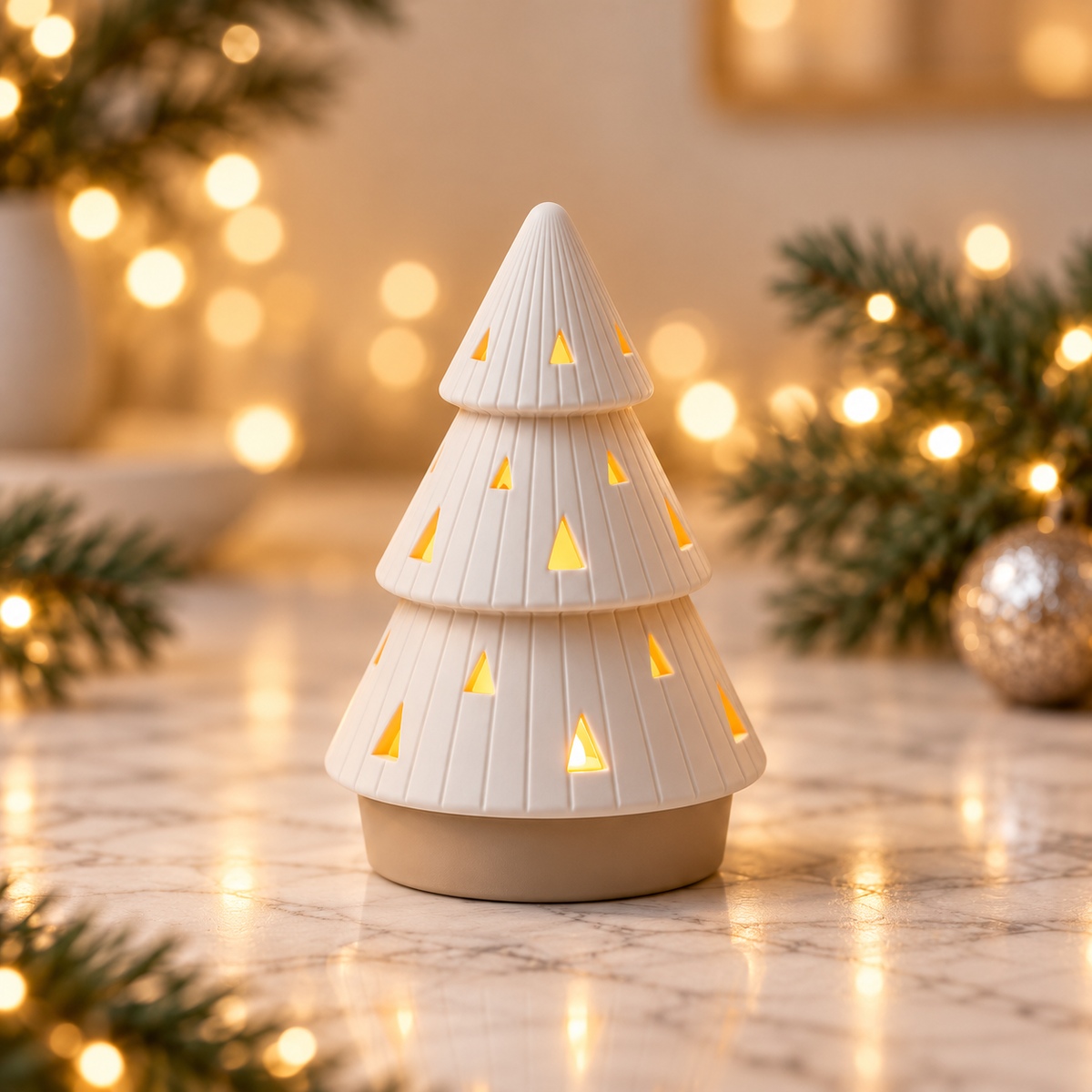 Árvore Iluminada de Natal ORIVA LUME variante Camadas